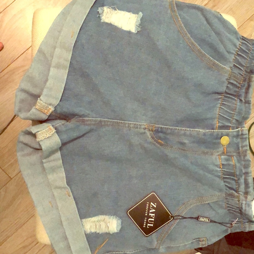 Jean shorts